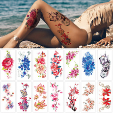 tattoo, Flowers, Waterproof, Tattoo sticker