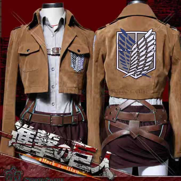 Attack on Titan Survey Corps cosplay jacket