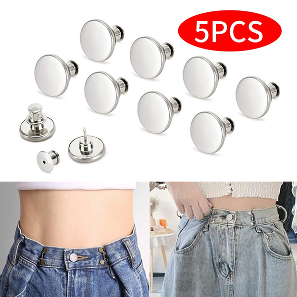 1/3/5PCS 17mm Replacement Jean Buttons 