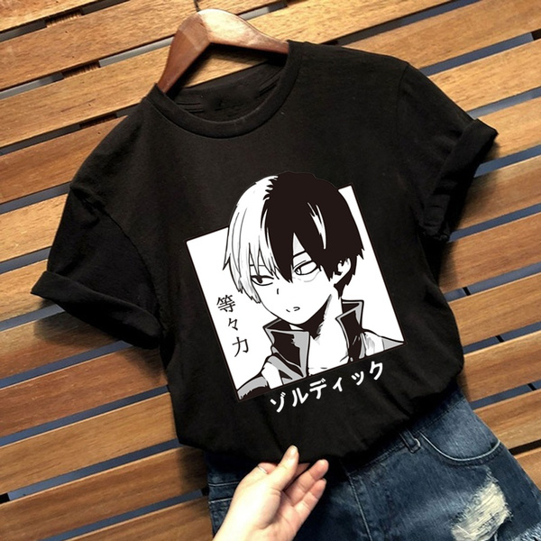 Tee shirt my hero academia hot sale