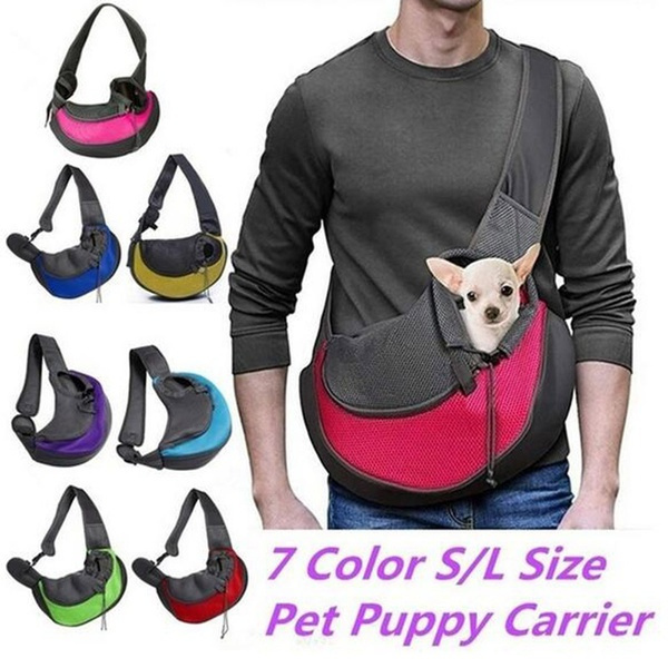 Travel Pet Puppy Dog Carrier Backpack Tote Shoulder Bag Mesh Sling