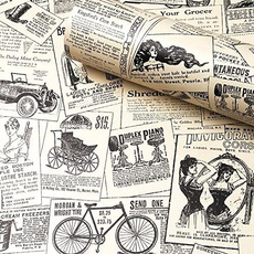 newspaperwallpaper, Removable, selfadhesivewallpaper, Vintage