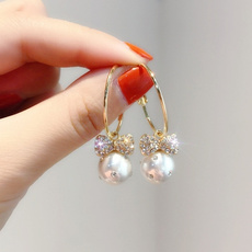 anniversaryearring, Jewelry, Pearl Earrings, Elegant