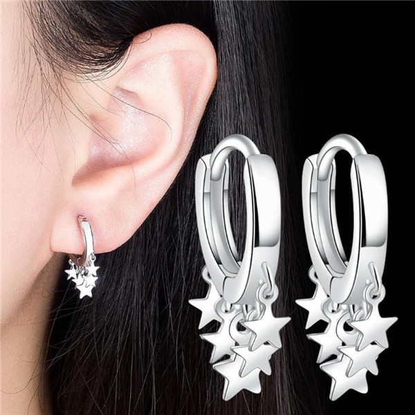 Wish on sale silver earrings