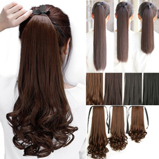 ponytailextension, Hairpieces, Hair Extensions, Straight Hair