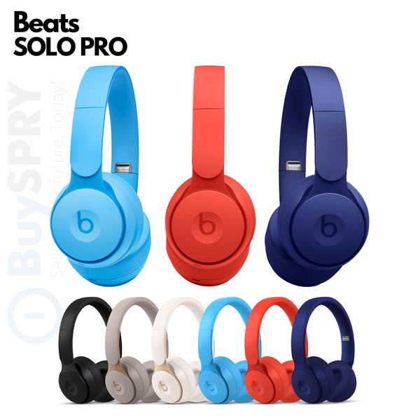 Apple Beats by Dr. Dre Solo Pro Wireless Bluetooth Noise Cancelling Headphones A Grade Refurbished Wish