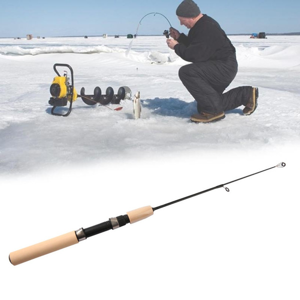 55/65/75cm Mini Winter Fishing Rods Ice Fishing Reels Tackle