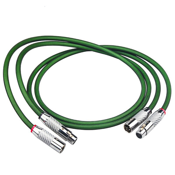 Audiophile 7N OCC Silver Plated HiFi XLR Balanced Cable Double-layer