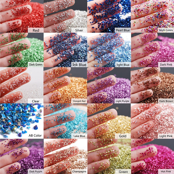 Decorative Crystals Broken Stones Bulk UV Resin Fillers DIY Mold