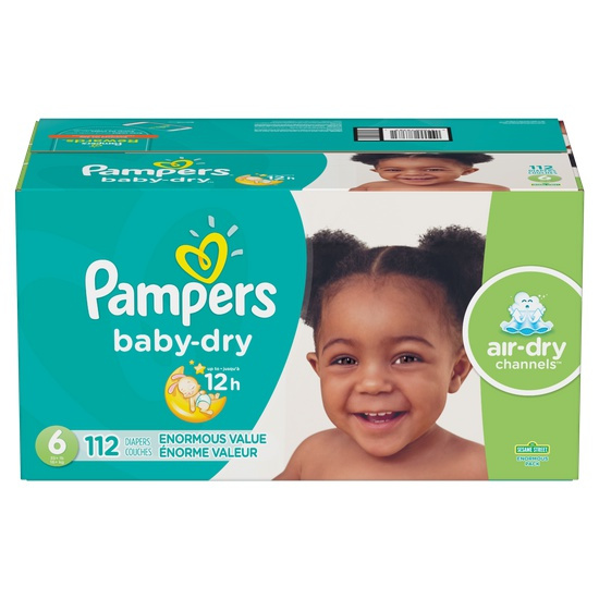 Pampers Baby Dry Band Diaper Innomus Pack 6 steps (16kg~) | Wish