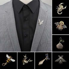 broochesforsuit, Necktie, Mens Accessories, Animal