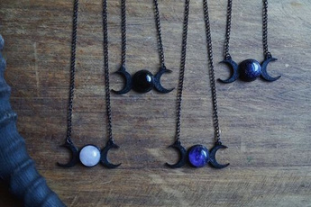 moonchoker, moongoddessjewelry, Jewelry, wicca