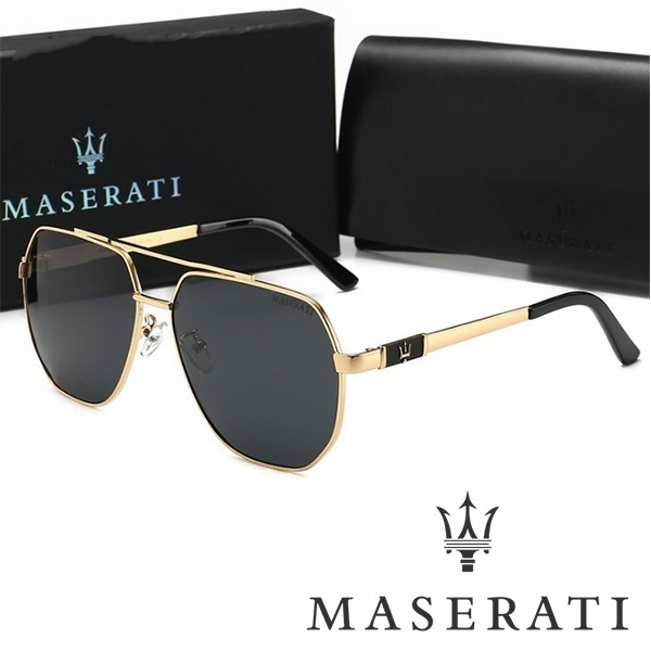 New Maserati Sunglasses Men Fishing Polarized Glasses Sports Car Series  Sunglasses Pilot Glasses Driver Glasses UV Protection Driving Glasses  Outdoor Sunglasses