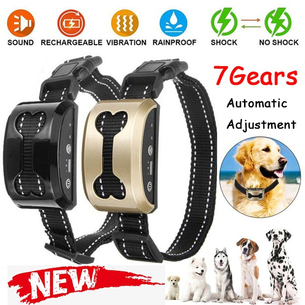 rechargeable bark control collar