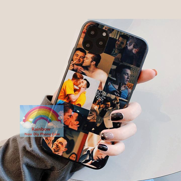 Personalized Lip Gallagher Shameless Phone Case for Iphone 6 6s 7 7plus 8  8plus Xr, Lip Gallagher Case for Iphone 11/Samsung S20/Huawei Black Durable
