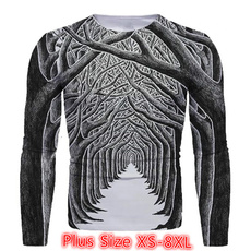 Gris, Plus Size, Graphic T-Shirt, long sleeved shirt