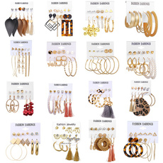 Tassels, Jewelry, gold, Stud Earring