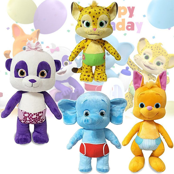 2020 New 25cm Word Party Plush Toys Panda Elephant Leopard Kangaroo Stuffed  Animals Dolls for Kid Birthday Gift | Wish
