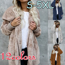 Jacket, Plus Size, fur, Winter