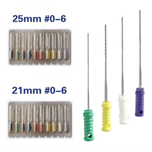 10 Packs Dental Nerve Barbed Broaches Endodontic Needles Root Canal ...