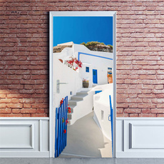 Door, Home Decor, Wall Decal, selfadhesive