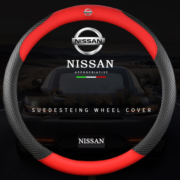 Nissan leather steering wheel cover car cover Wish