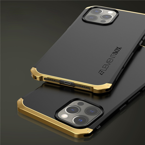 Element Case Shockproof Metal Armor Case For iPhone 14 Pro Max 13 Pro Max  13 Pro 13 12 Pro 12 Pro Max Luxury Aluminum + PC Full Cover Coque For  iPhone 13