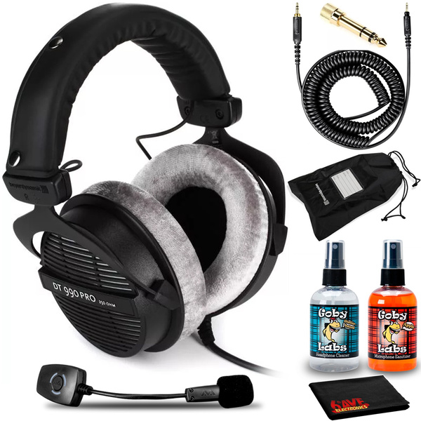 Beyerdynamic DT 990 Pro 250 Headphones Kit Antlion Audio ModMic