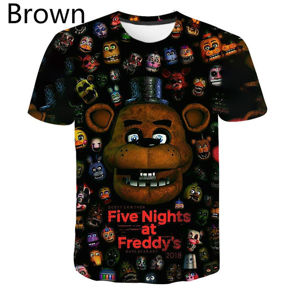 five nights of freddy shirts