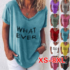 Tops & Tees, Plus Size, Cotton T Shirt, Summer