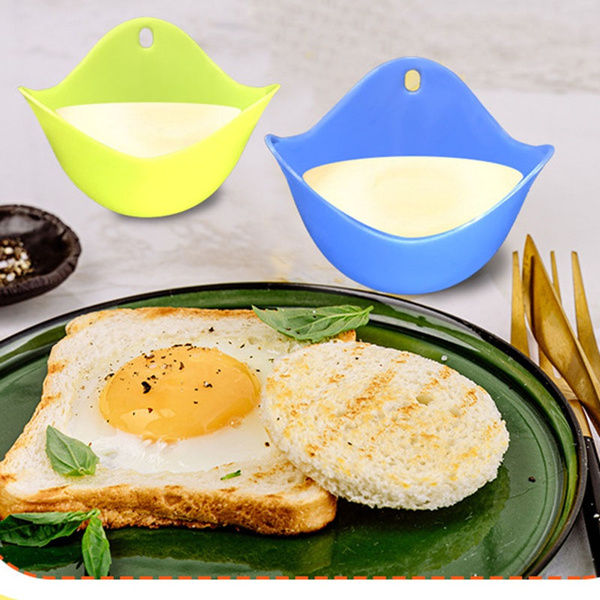 Egg Poacher - Silicone Egg Poaching Cups For Microwave or Stovetop