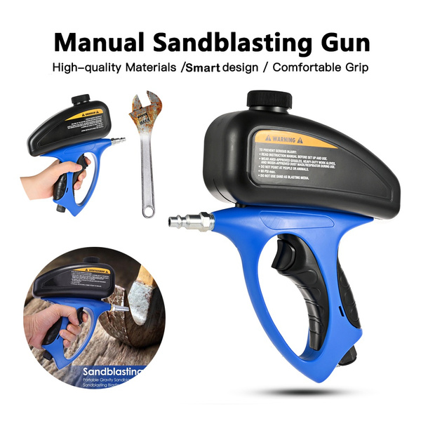 Handheld Pneumatic AntiRust Sandblaster Protection Abrasive Sandblasting Gun Mini Air Tools Wish