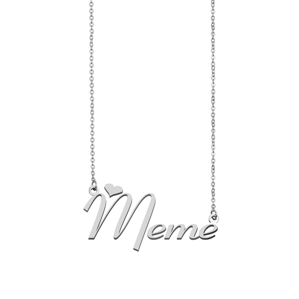 Tag Necklace Jewelry Christmas Gift 
