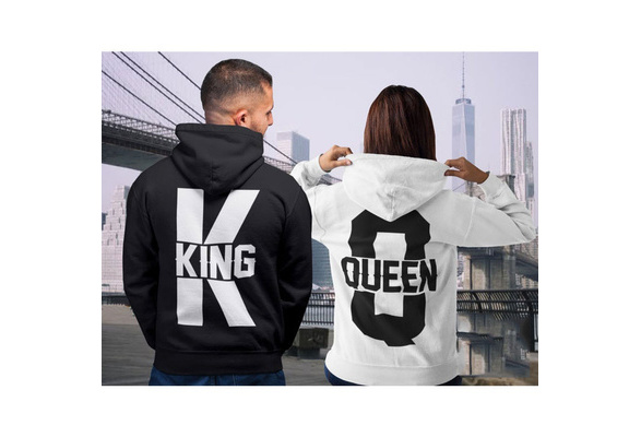 King and queen sales camo hoodies