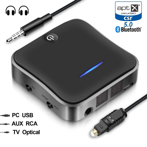 Pair TWO Headphones Bluetooth Transmitter Receiver AptX HD Low Latency Computer Laptop TV Car Audio Dongle Music Adapter | Wish