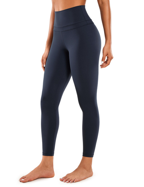 CRZ YOGA Women's Leggings High Waisted Yoga Pants with Pockets Workout 25  inch
