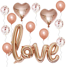 Heart, Love, sequinballoon, loveballoon