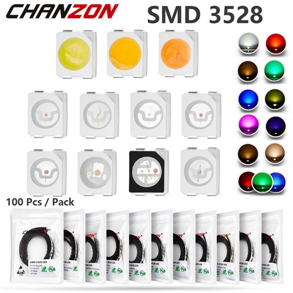 500 Adet/grup 1210 3528 SMD LED Parlak Beyaz ışık Diyot IC En Kaliteli Ic Diode