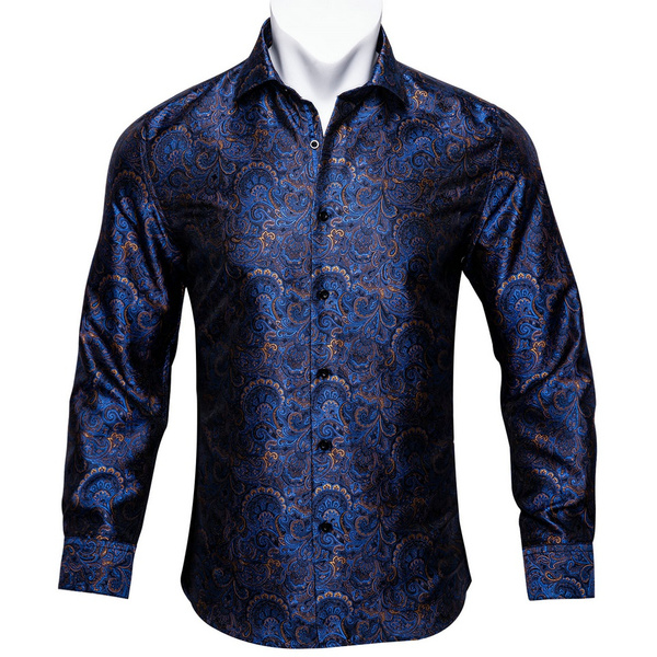 Luxury Casual Shirts for Men Paisley 