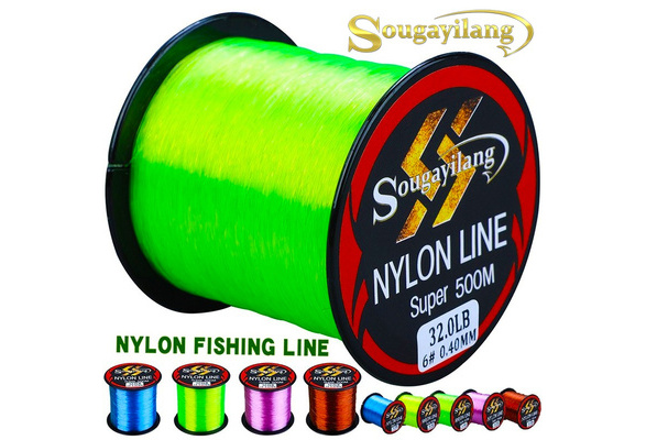Sougayilang 500m 100% Super Strong Nylon Line Fishing Lines For Outdoors  Fishing