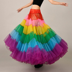 rainbow, tutuskirt, underskirt, Dress