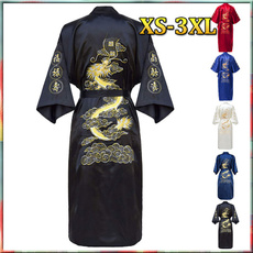 gowns, kimonobathrobe, Plus Size, Chinese