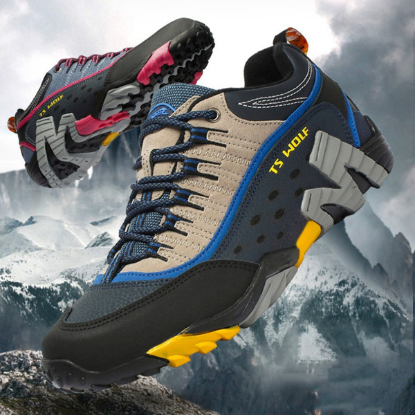 Outdoor Lover Trekking Shoes Men Waterproof Hiking Shoes Mountain Boots
