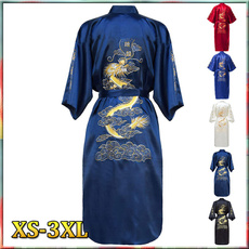 gowns, kimonobathrobe, Plus Size, Chinese