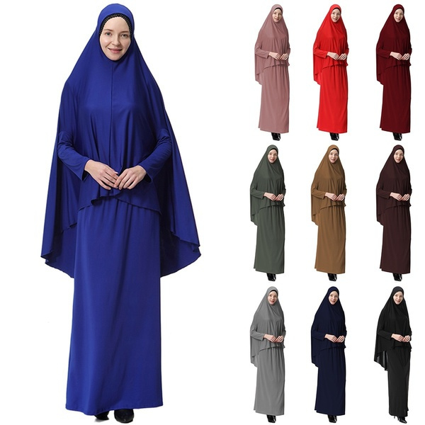 Muslim Womens Robes Dishdasha Islamic Arab Malaysia Kaftan Thobe Abaya ...