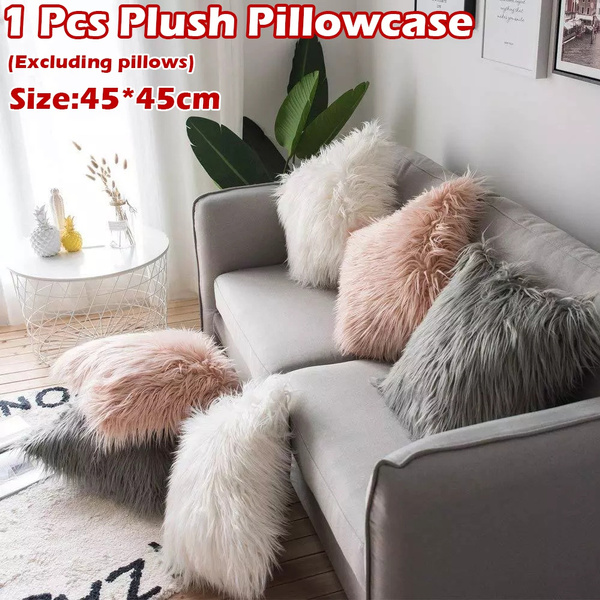 Comfy Couch Pillows for Living Room Cushion Pillow Sofa Cover Home