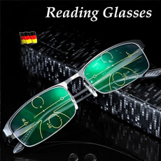 Glasses for Mens, Square, lights, Metal