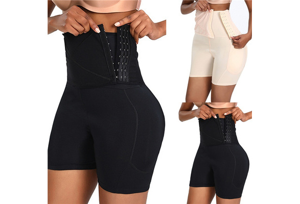 Women's Mid Section Control Body Shaper Hi-Waist Shapewear Hold In The Tummy  Control Panties Butt Lifter Shaping Waist Trainer