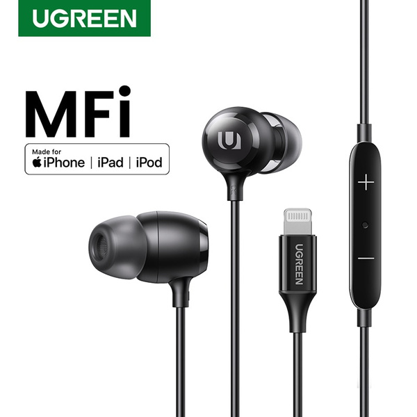 Mfi lightning online headphones