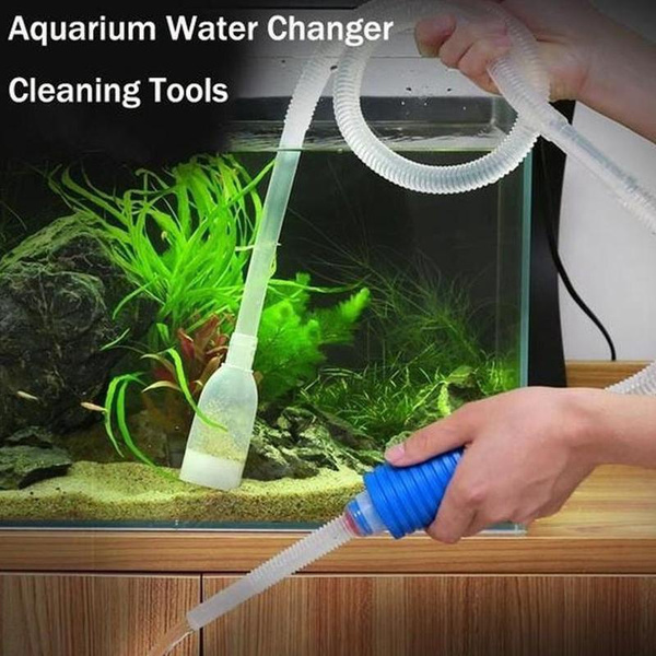 Gravel Cleaner Aquarium Fish Tank Vacuum Water Changer Aquarium